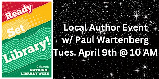 Local Author Event with Paul Warternberg primary image