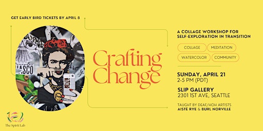 Imagem principal de Crafting Change: A Collage Workshop for Self-Exploration in Transition