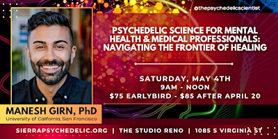 Imagem principal do evento Psychedelic Science for Mental Health & Medical Professionals