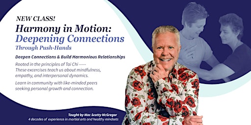Imagem principal do evento Harmony In Motion: Deepening Connections through Push-Hands