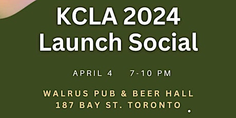 KCLA 2024 Launch Social