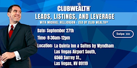 Leads, Listings and Leverage | Las Vegas, NV