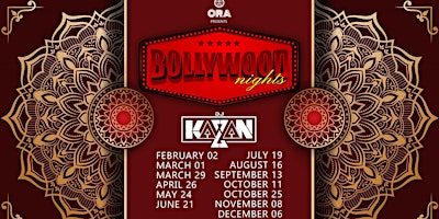 Imagem principal do evento Bollywood Nights at Ora