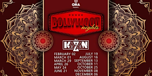 Bollywood Nights at Ora primary image