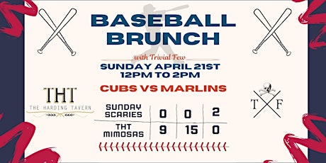 Baseball Brunch at The Harding Tavern