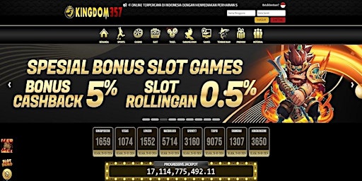 Imagem principal de KINGDOM357 : SITUS GAME SLOT GACOR ONLINE SERVER THAILAND TERBARU 2024