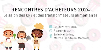Hauptbild für Le salon des rencontres d'acheteurs CPE 2024 (en présentiel)