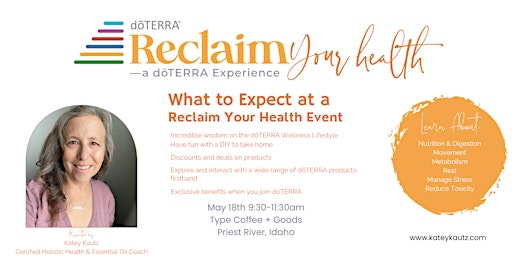 Imagem principal do evento Reclaim Your Health