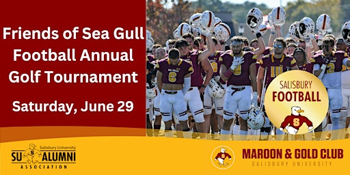 Image principale de Friends of Sea Gull Football Annual Golf Tournament - 2024