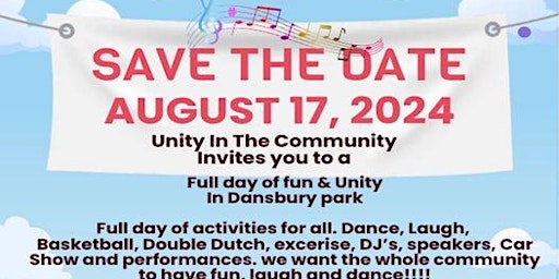 Primaire afbeelding van Unity In The Community Day Event!