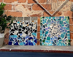 Immagine principale di Make a Mosaic Tile or Tray- Two part Class at In Town Art, Crewe 