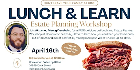 Lunch & Learn - Estate Planning Workshop