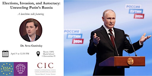 Primaire afbeelding van Elections, Invasion, and Autocracy: Unraveling Putin's Russia