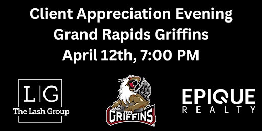 Imagen principal de Client Appreciation Event - Grand Rapids Griffins Night!