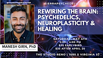 Rewiring the Brain: Psychedelics, neuroplasticity and healing primary image