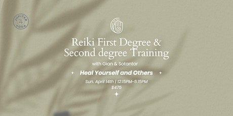 Reiki First and Second Degree Training