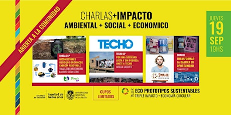 Imagen principal de Charlas con IMPACTO Ambiental+Social+Económico