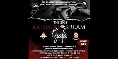 Krimson & Kream Gala - Kingstree (SC) Alumni Chapter of Kappa Alpha Psi primary image