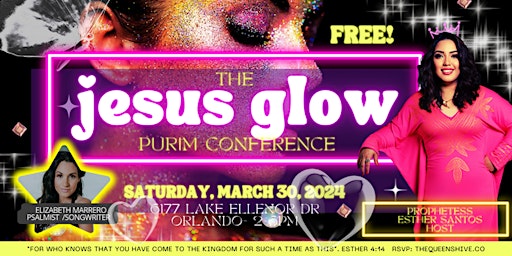 Primaire afbeelding van The Jesus  Glow Purim Conference