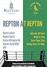 Repton boxing club show at Repton School