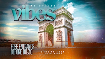 Primaire afbeelding van DUPLEX PARIS - FREE TICKETS