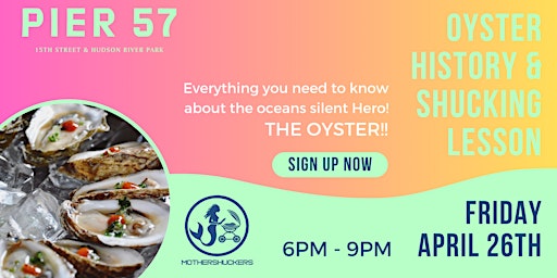 Imagem principal de World history of the oyster & shucking lesson