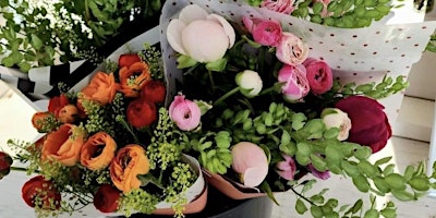 Hauptbild für Christy’s fresh cut flowers bouquet making event