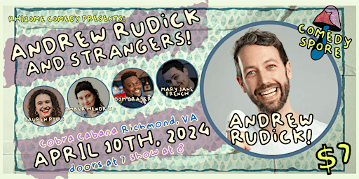 Immagine principale di Comedy Spore: Andrew Rudick and Strangers 