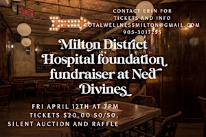 Hockey fundraiser for Milton district Hospital foundation (MDHF ) primary image