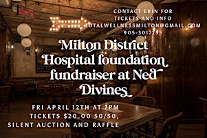 Hockey fundraiser for Milton district Hospital foundation (MDHF ) primary image