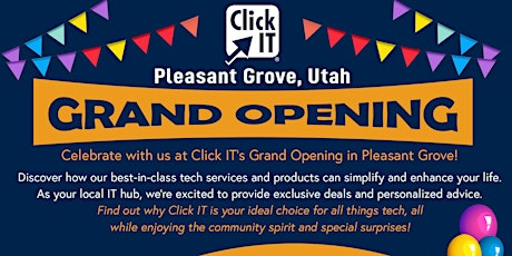 Click IT of Pleasant Grove Grand Opening