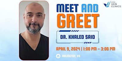 Imagem principal do evento Exclusive Meet & Greet with Our Vein Specialist!