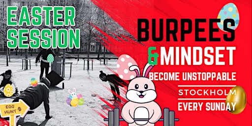 Primaire afbeelding van Burpees & Mindset with Daniel Gallardo - Easter Session!