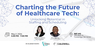 Imagem principal do evento Charting the Future of Healthcare Tech: Unlocking Potential