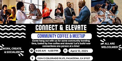 Imagem principal do evento Connect 2 Rise: Community Coffee and Meetup Day