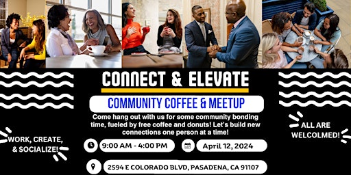 Connect 2 Rise: Community Coffee and Meetup Day primary image