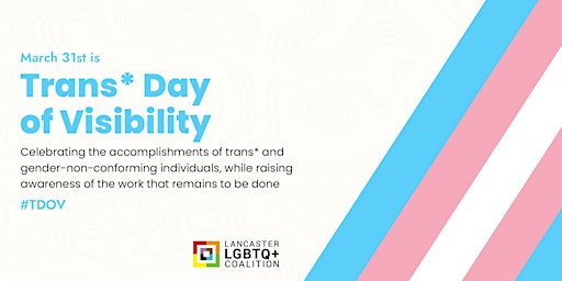 Imagem principal do evento Trans Day of Visibility Celebration