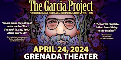The Garcia Project- Performing Classic Jerry Garcia Band Setlists 1976-1996