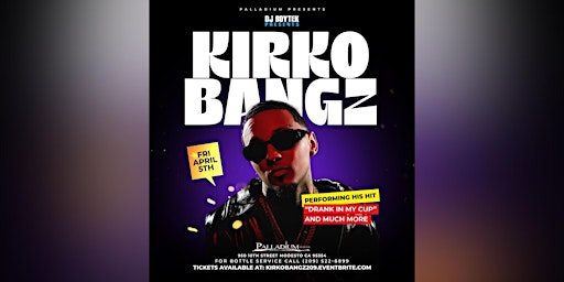 Imagem principal do evento KIRKO BANGZ performing live at the Palladium Nightclub