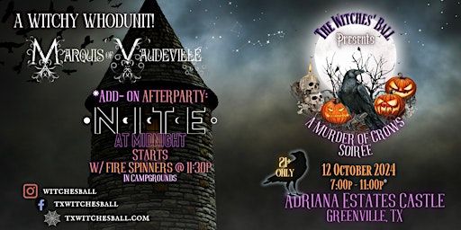 Primaire afbeelding van The Witches' Ball: A Murder of Crows Soirée
