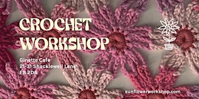 Imagem principal do evento CROCHET WORKSHOP - flowers