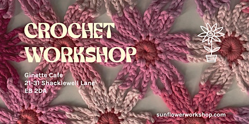 Primaire afbeelding van CROCHET WORKSHOP - flowers