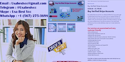 Imagen principal de Top 3 Sites To Buy Verified Stripe Account In Complete