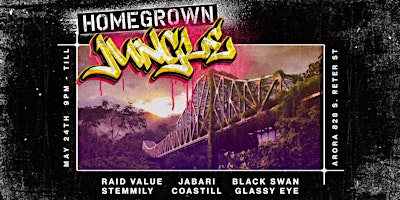 Imagem principal do evento Homegrown - Jungle