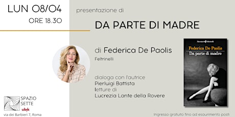 Presentazione di "Da parte di madre"