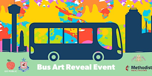 Primaire afbeelding van Art Bus Reveal Event from Go Public and Texas Cavaliers