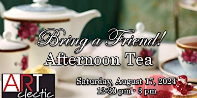 Imagen principal de ARTclectic Afternoon Tea - August 2024