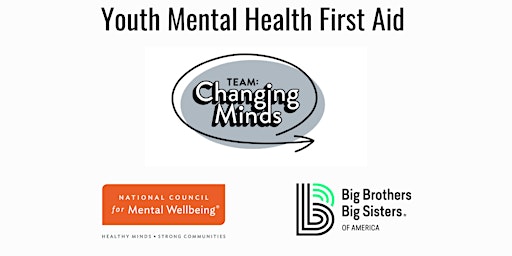 Primaire afbeelding van Youth Mental Health First Aid Training: Big Brothers Big Sisters Only