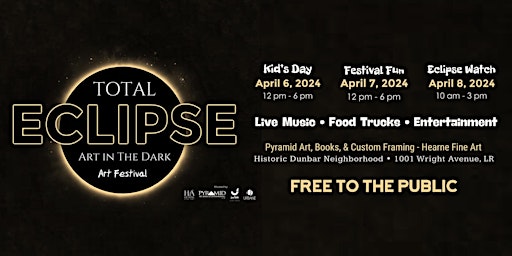 Imagem principal do evento Total Eclipse: Art in the Dark Art Festival