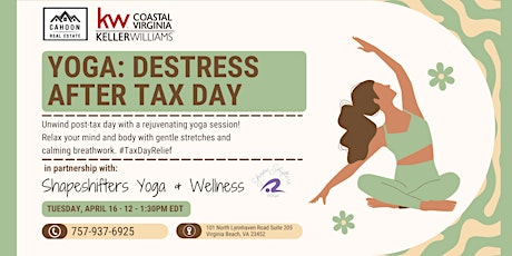 Yoga: Destress After Tax Day